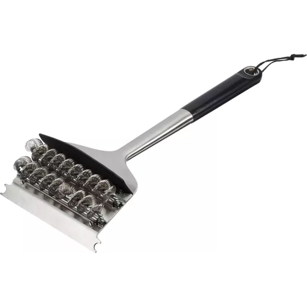 Departments - Grill Mark Stainless Steel Black Grill Brush Set 2 pc